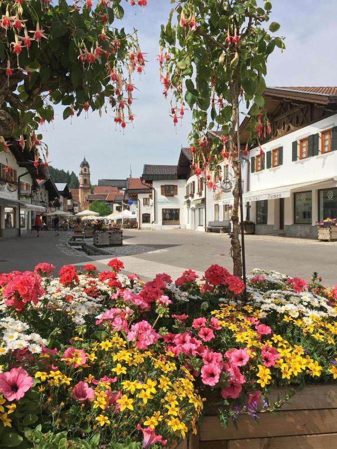 Haus Heimatliebe Lägenhet Mittenwald Exteriör bild